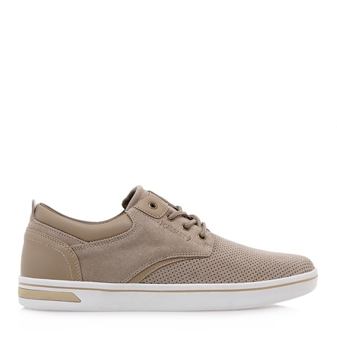 CALGARY-Ανδρικά sneakers CALGARY Q592A0371 μπεζ πούρο