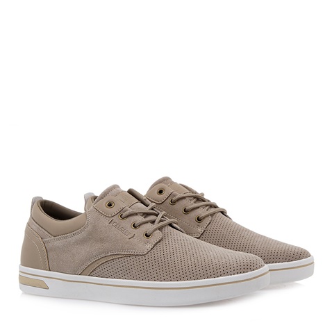 CALGARY-Ανδρικά sneakers CALGARY Q592A0371 μπεζ πούρο