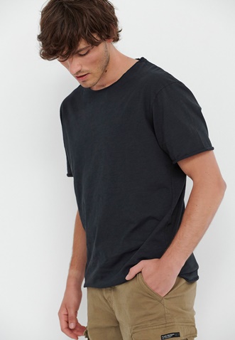 FUNKY BUDDHA-Ανδρικό t-shirt FUNKY BUDDHA μαύρο