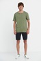 FUNKY BUDDHA-Ανδρικό t-shirt FUNKY BUDDHA χακί