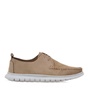 JK LONDON-Ανδρικά casual δετά παπούτσια JK LONDON Q528B0771 μπεζ nubuck