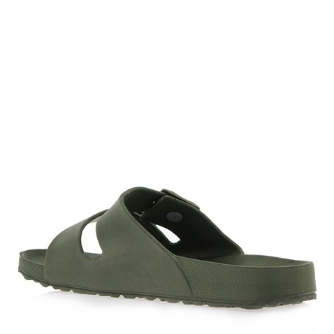 CALIFORNIA DREAM-Γυναικεία παπούτσια sliders CALIFORNIA DREAM Q411U0031 χακί