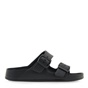 CALIFORNIA DREAM-Γυναικεία παπούτσια sliders CALIFORNIA DREAM Q411U0031 μαύρα