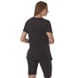 ADMIRAL-Γυναικείο t-shirt Admiral Sona σε μαύρο χρώμα με λευκό τύπωμα