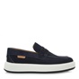 FAMPER-Ανδρικά παπούτσια loafers FAMPER Q555V2902 μπλε nubuck