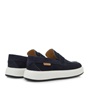 FAMPER-Ανδρικά παπούτσια loafers FAMPER Q555V2902 μπλε nubuck