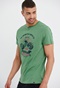 FUNKY BUDDHA-Ανδρικό t-shirt FUNKY BUDDHA Garage 55 πράσινο