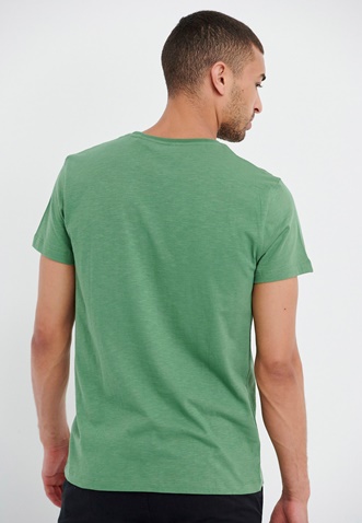 FUNKY BUDDHA-Ανδρικό t-shirt FUNKY BUDDHA Garage 55 πράσινο
