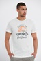 FUNKY BUDDHA-Ανδρικό t-shirt FUNKY BUDDHA Garage 55 λευκό