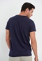 FUNKY BUDDHA-Ανδρικό t-shirt FUNKY BUDDHA Garage 55 μπλε ναυτικό