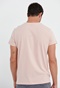 FUNKY BUDDHA-Ανδρικό t-shirt FUNKY BUDDHA Garage 55 ροζ