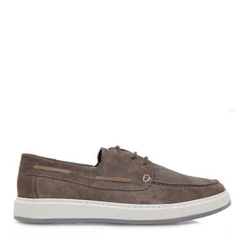 JK LONDON-Ανδρικά boat shoes JK LONDON Q528B0382 γκρι