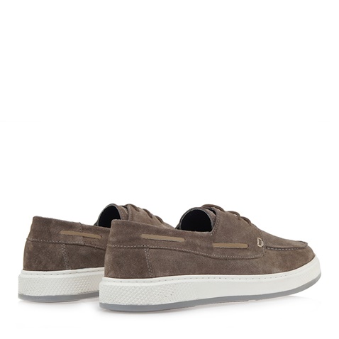 JK LONDON-Ανδρικά boat shoes JK LONDON Q528B0382 γκρι