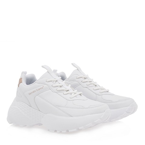 RENATO GARINI-Γυναικεία sneakers RENATO GARINI Q114U1573 λευκά 
