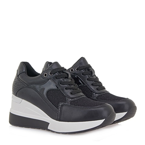 LA BOTTINE-Γυναικεία sneakers wedges LA BOTTINE R119X1034 μαύρα