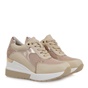 LA BOTTINE-Γυναικεία sneakers wedges R119X1034 μπεζ πλατινέ