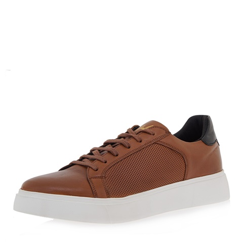 GIOVANNI MORELLI-Ανδρικά sneakers GIOVANNI MORELLI Q507U0012 καφέ ταμπά