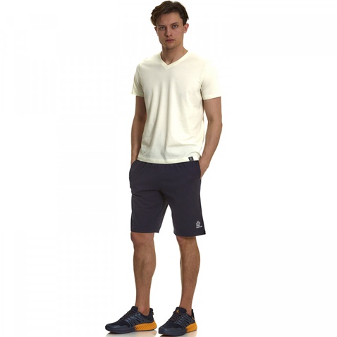 ADMIRAL-Ανδρικό t-shirt ADMIRAL εκρού