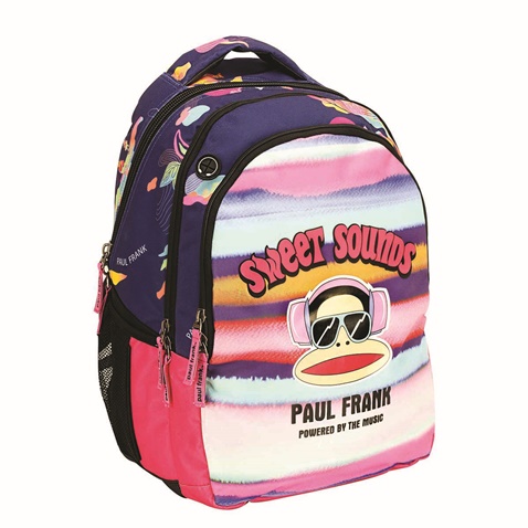 ALOUETTE-Σχολικό σακίδιο δημοτικού Paul Frank Sweet Sounds 346-71031 (48x33x28εκ.)