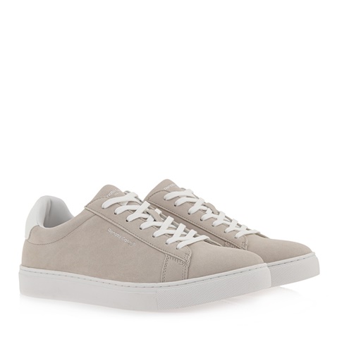 RENATO GARINI-Ανδρικά sneakers RENATO GARINI Q57004081 γκρι λευκά