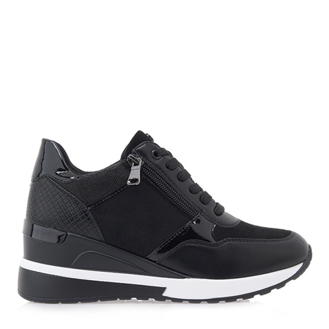 JK LONDON-Γυναικεία sneakers wedges JK LONDON R104B2963 μαύρα