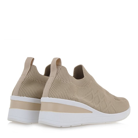 LA BOTTINE-Γυναικεία sneakers wedges LA BOTTINE R119X6023 μπεζ
