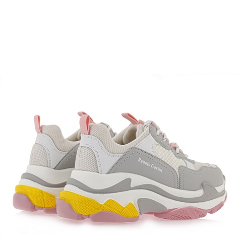 RENATO GARINI-Γυναικεία sneakers RENATO GARINI Q103R0294 γκρι πολύχρωμα