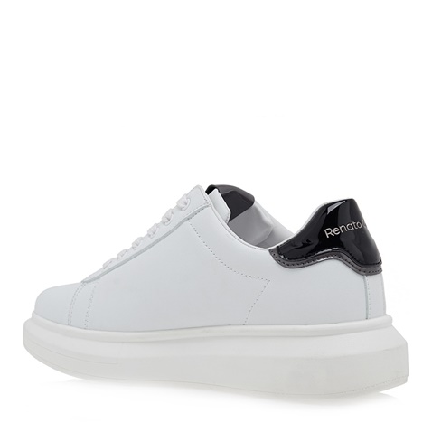 RENATO GARINI-Ανδρικά sneakers RENATO GARINI Q57002153 λευκά