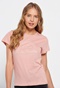 FUNKY BUDDHA-Γυναικείο t-shirt FUNKY BUDDHA ροζ
