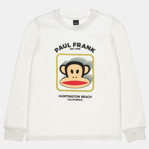 PAUL FRANK-Παιδική μπλούζα PAUL FRANK λευκή
