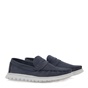 JK LONDON-Ανδρικά παπούτσια loafers JK LONDON Q528B7801 μπλε nubuck