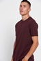 FUNKY BUDDHA-Ανδρικό essential t-shirt FUNKY BUDDHA μπορντο