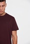 FUNKY BUDDHA-Ανδρικό essential t-shirt FUNKY BUDDHA μπορντο