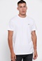 FUNKY BUDDHA-Ανδρικό essential t-shirt FUNKY BUDDHA λευκό