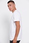 FUNKY BUDDHA-Ανδρικό essential t-shirt FUNKY BUDDHA λευκό