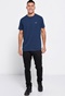 FUNKY BUDDHA-Ανδρικό essential t-shirt FUNKY BUDDHA μπλε