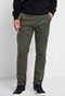 FUNKY BUDDHA-Ανδρικό essential chino παντελόνι FUNKY BUDDHA comfort fit χακί