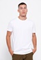 FUNKY BUDDHA-Ανδρικό loose fit t-shirt FUNKY BUDDHA λευκό