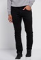 FUNKY BUDDHA-Ανδρικό super stretch jean παντελόνι FUNKY BUDDHA tapered fit τζιν μαύρο