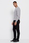 FUNKY BUDDHA-Ανδρικό super stretch jean παντελόνι FUNKY BUDDHA tapered fit τζιν μαύρο