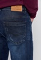 FUNKY BUDDHA-Ανδρικό jean παντελόνι FUNKY BUDDHA regular slim fit μπλε