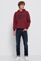 FUNKY BUDDHA-Ανδρικό jean παντελόνι FUNKY BUDDHA regular slim fit μπλε