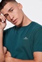 FUNKY BUDDHA-Ανδρικό essential t-shirt FUNKY BUDDHA πράσινο