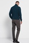 FUNKY BUDDHA-Ανδρικό chino παντελόνι FUNKY BUDDHA essential comfort fit γκρι
