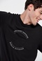 FUNKY BUDDHA-Ανδρικό t-shirt FUNKY BUDDHA μαύρο