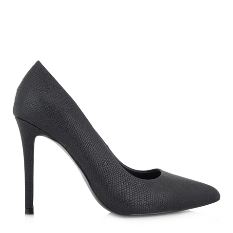 TXT WOMEN FASHION SHOES-Γυναικείες γόβες TXT WOMEN FASHION SHOES R192A3345 μαύρες snakeskin