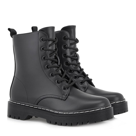 JK LONDON-Γυναικεία μποτάκια αρβυλάκια JK LONDON R359B1222 μαύρα