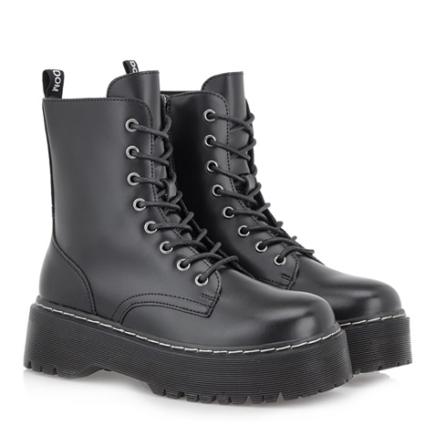 JK LONDON-Γυναικεία μποτάκια JK LONDON R360B2913 μαύρα