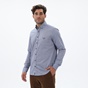 NAVY & GREEN-Ανδρικό πουκάμισο NAVY & GREEN COMFORT FIT μπλε