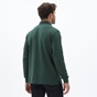 NAVY & GREEN-Ανδρική polo μπλούζα NAVY & GREEN CUSTOM FIT πράσινη